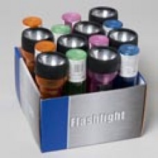 Flashlight 7in Plastic Transpr